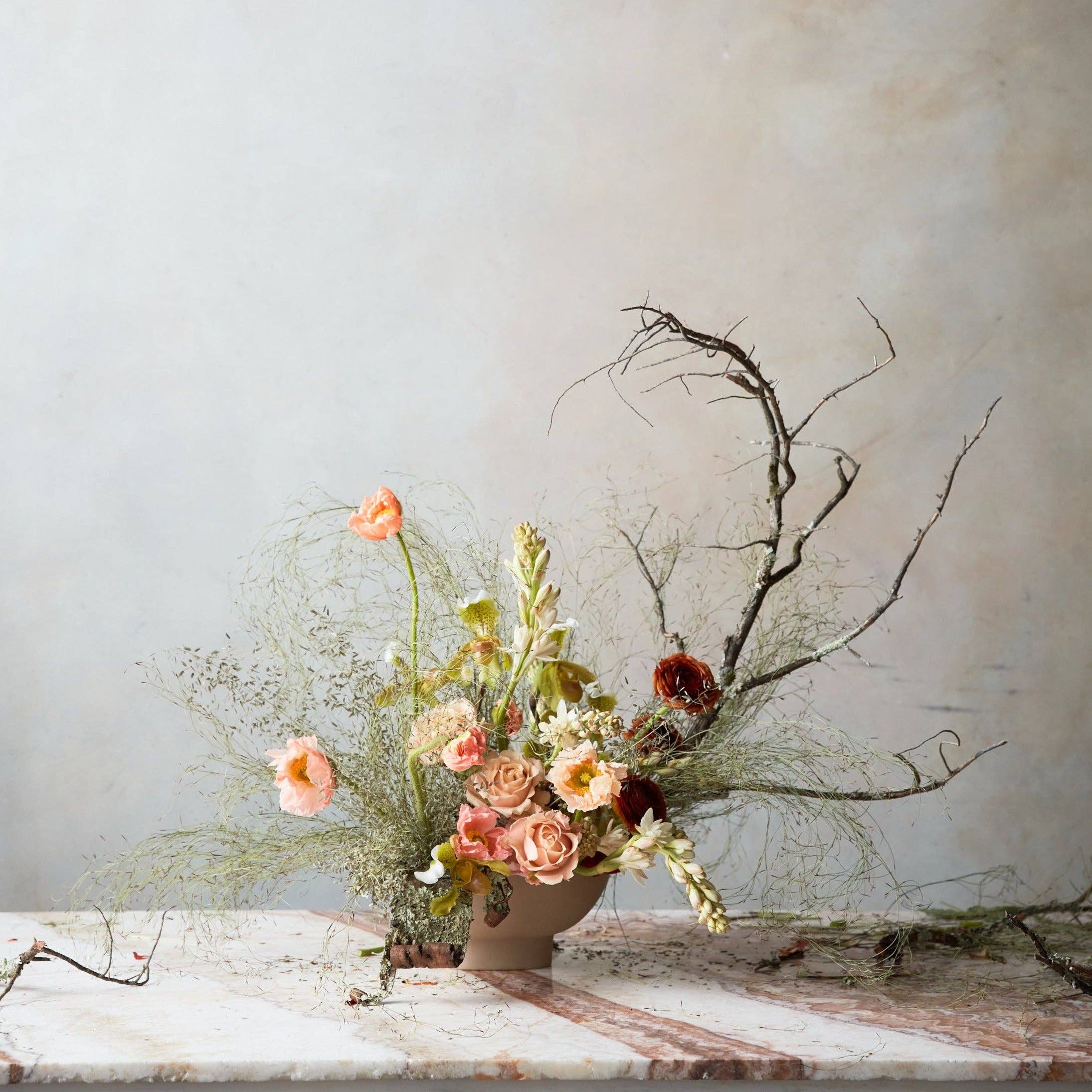 The Floral Society - Wholesale Vase - Ceramic Compote Vase10