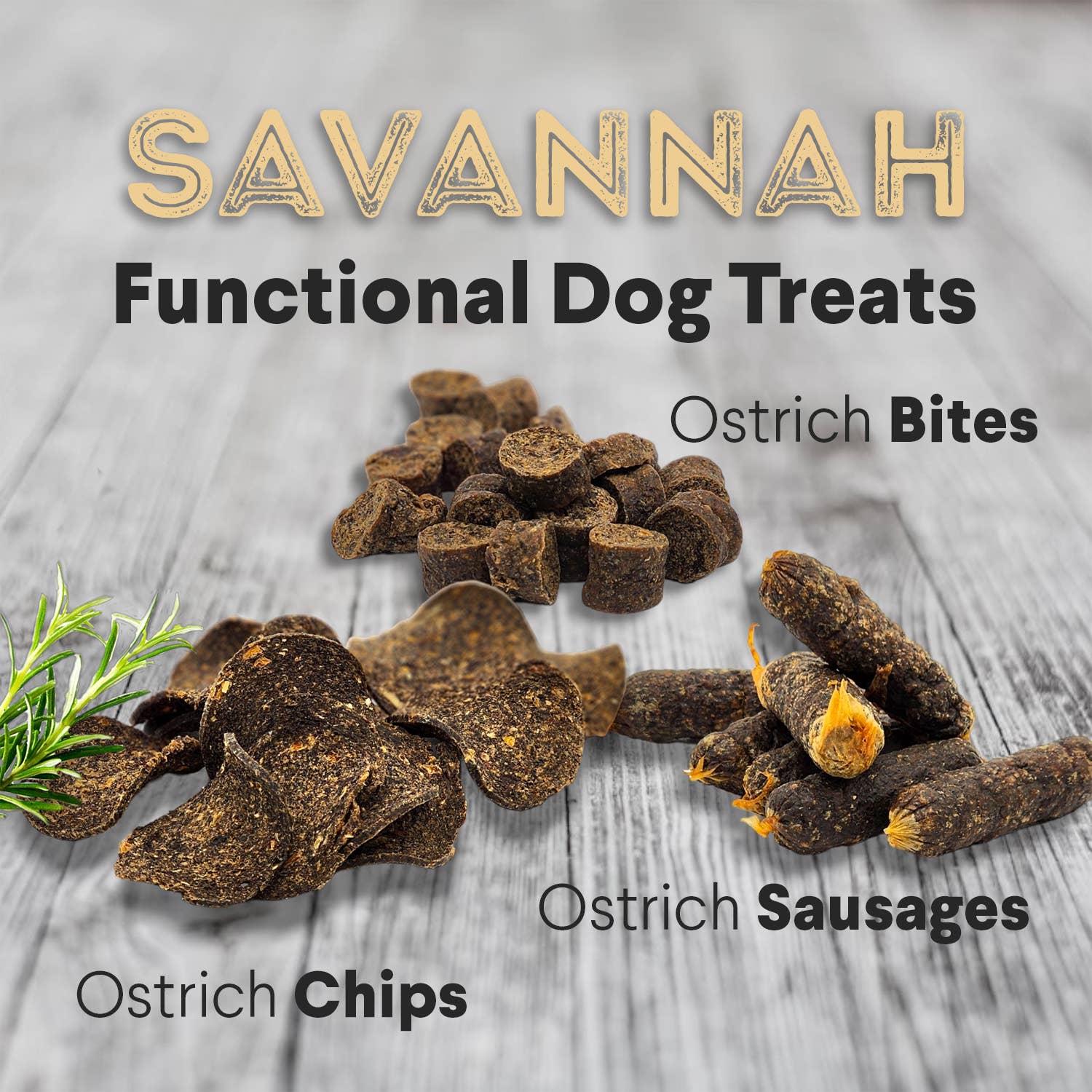 Savannah Pet Food - Wholesale Pet Treats - Dog - Retail Display Set - 64 x Hypoallergenic Ostrich Dog Treats4