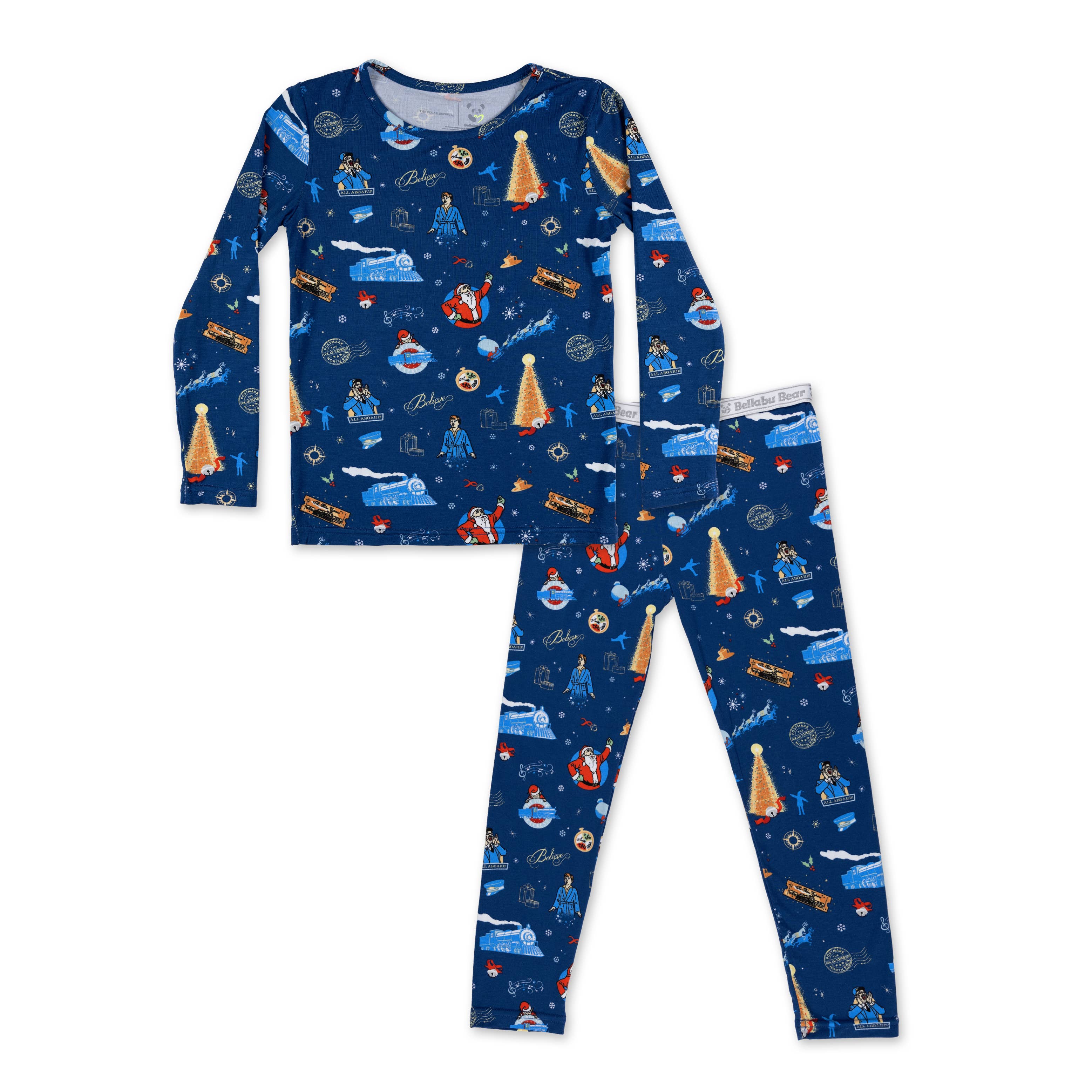 Bellabu Bear - Wholesale Sleepwear Set - Kids - The Polar Express Bamboo Kids Pajamas14