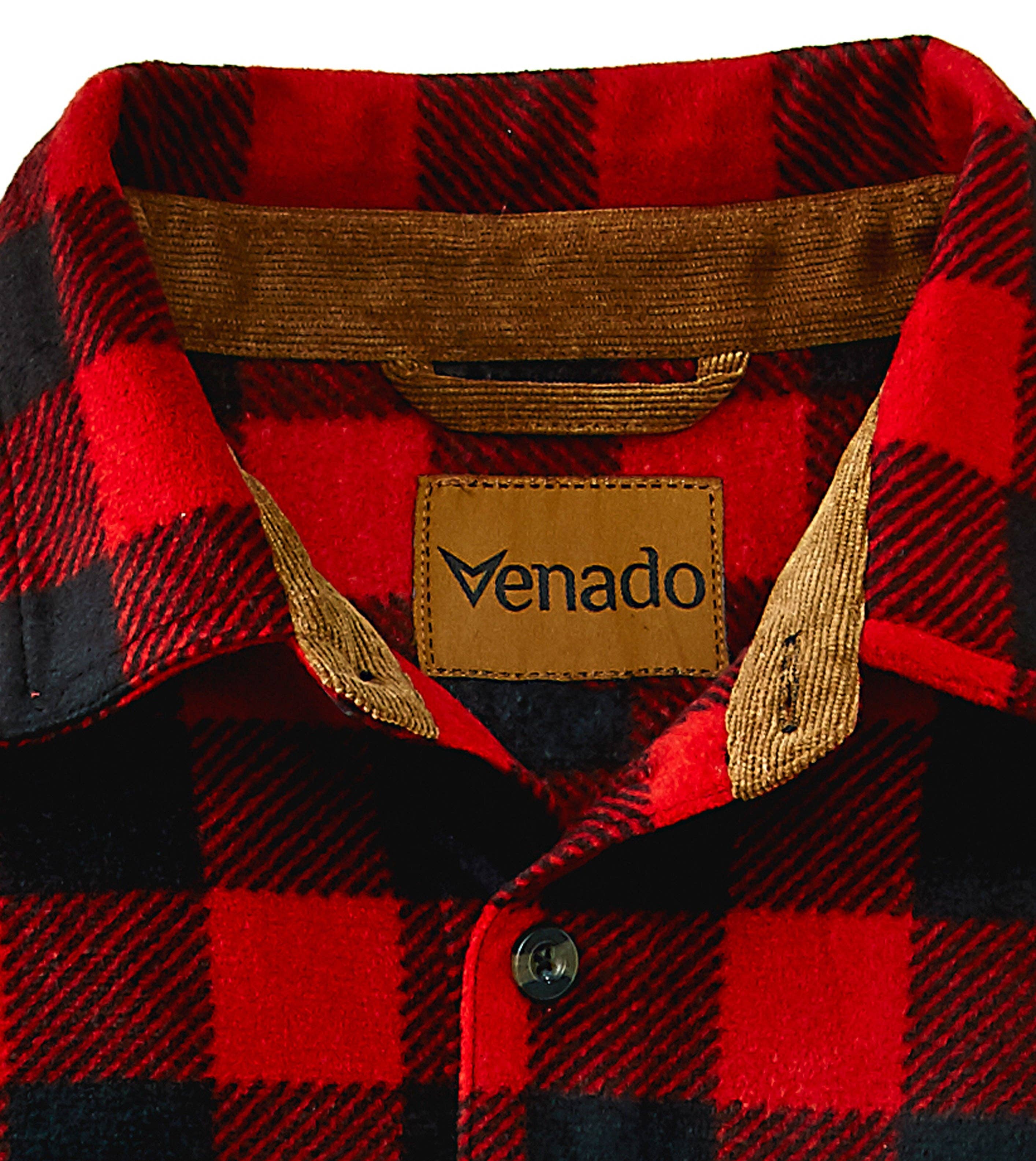Venado – Großhandel Hemd mit Button-down-Kragen – Herren – Bonfire Fleecehemd19