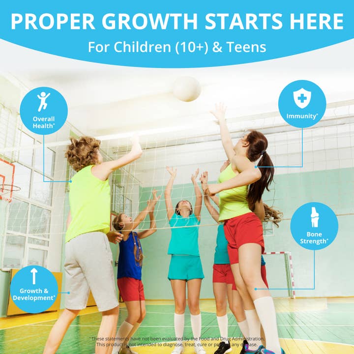 NuBest Nutrition - Wholesale Oral Supplement/Vitamin - NuBest Doctor Plus, Height Growth for Teens 10+, 60 Caps