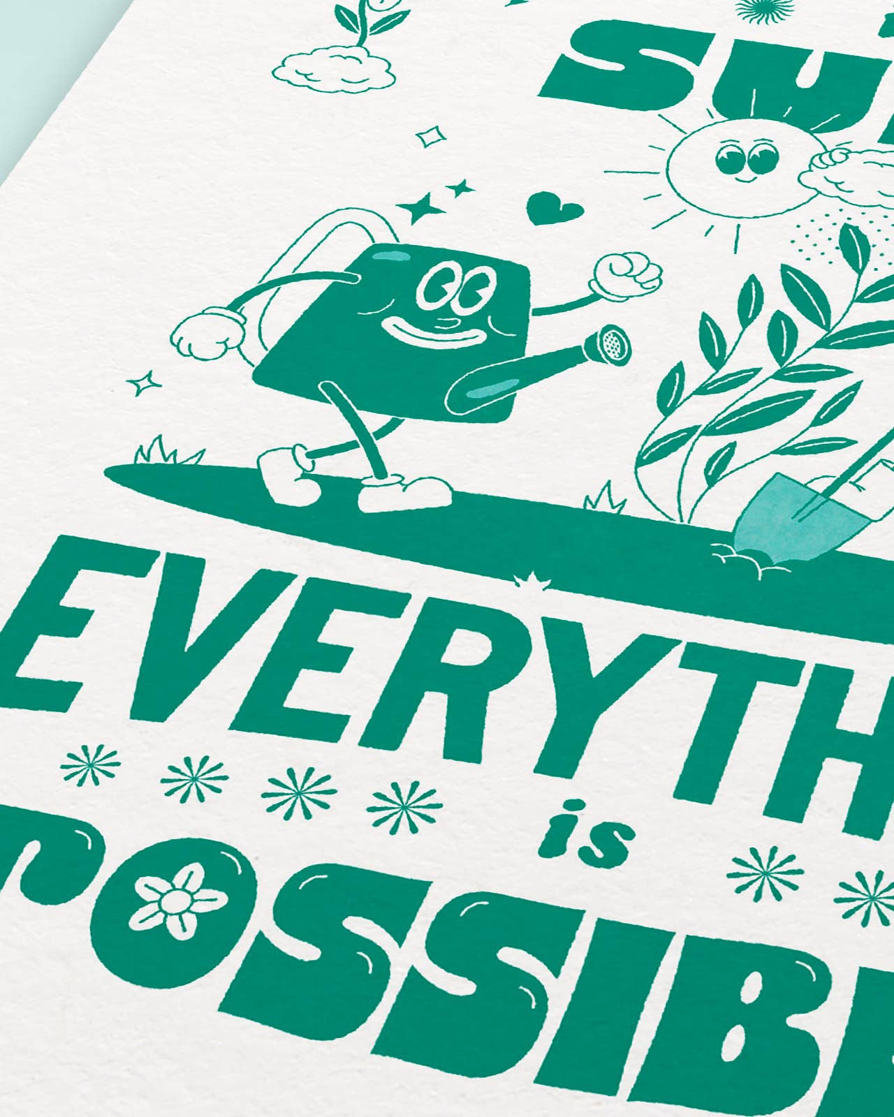 Studio Topo - Wholesale Art Print - When Nothing Is Sure, Everything Is Possible | Poster1