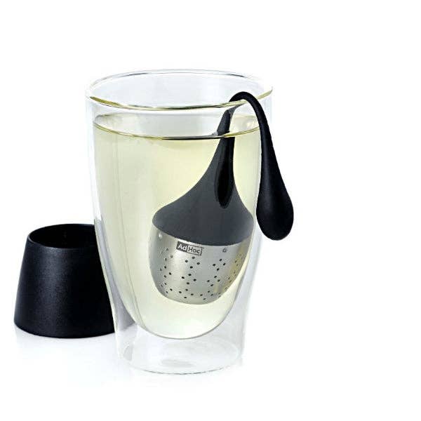 DKHB [Zyliss, Cole & Mason, Swissmar, AdHoc, Ken Hom] - Wholesale Tea Strainer/Infuser - AdHoc Hangtea Infuser Black0