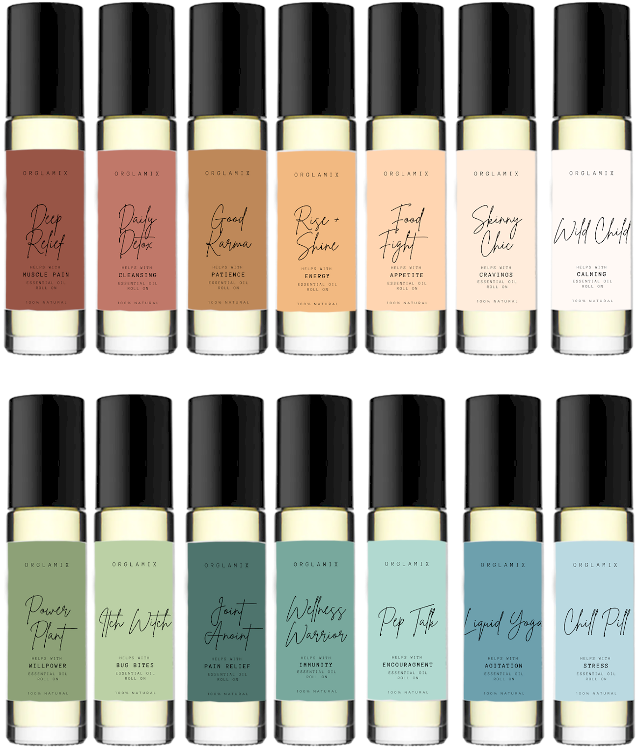 Orglamix - Wholesale Essential oil roll-on - Essential Oil Roller Roll On | Natural + Organic Bestseller31