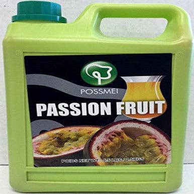 Possmei Flavored Syrup, Passion Fruit, 5.5 Pound for wholesale by Mulvadi Corporation