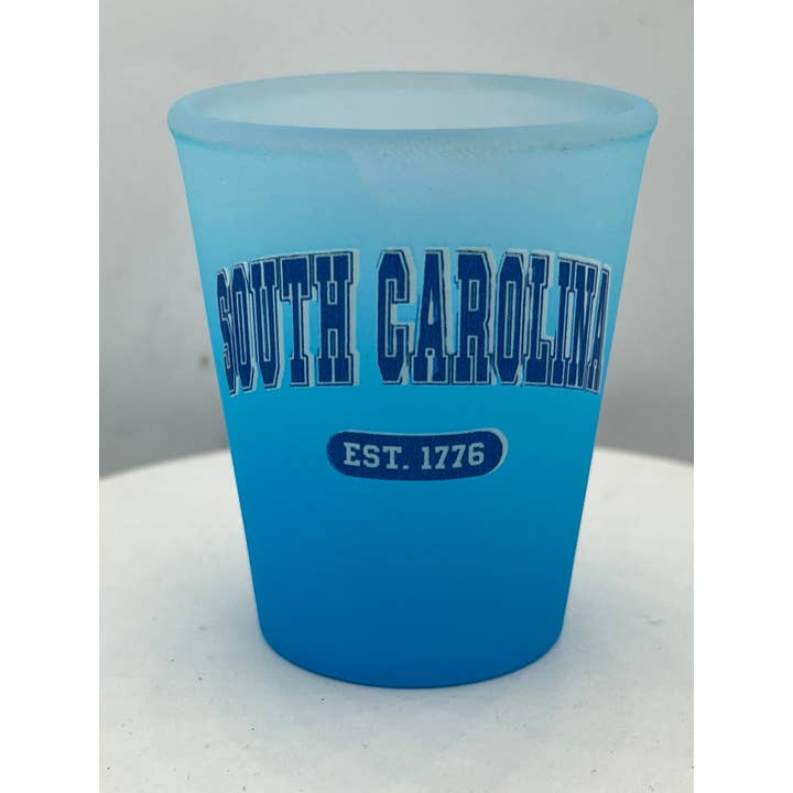 Verre à shot palmier de Caroline du Sud 2 oz couleurs assorties pour la vente par 7 Star