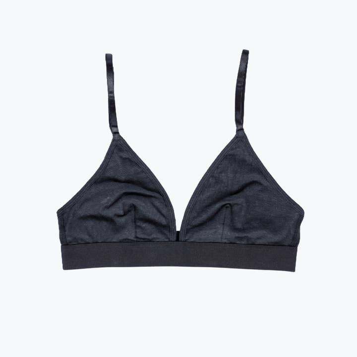 Triangle de bralette en chanvre pour la vente par Wama Underwear