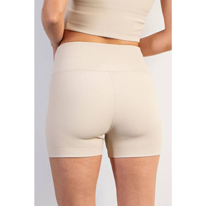 Rae Mode - Wholesale Athletic Shorts - Women's - NYLON RIB BIKER PANT WITH SIDE POCKETS14