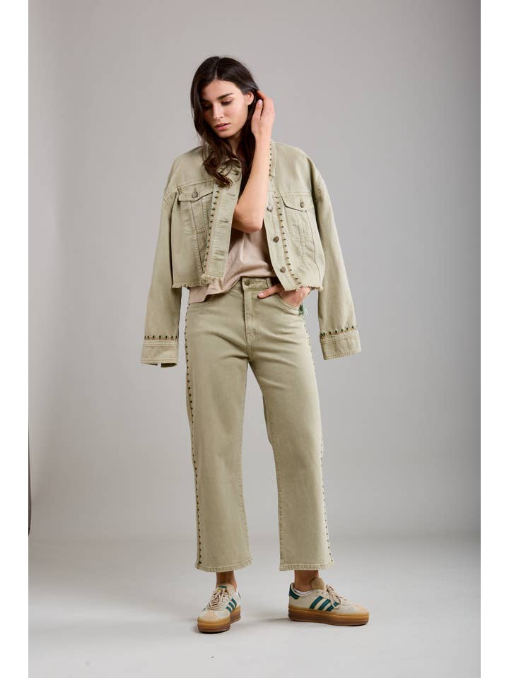 Toxik3 - Wholesale Denim Jacket - Women's - Veste jean hippie chic - Noah