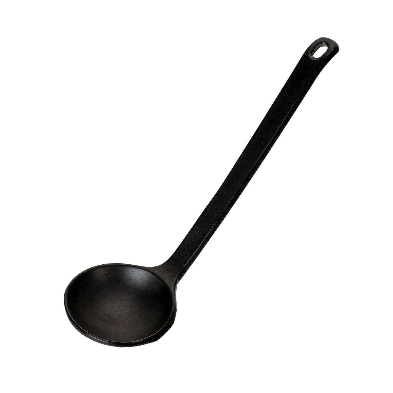 Urban Tokyo - Wholesale Kitchen Spoon - 8.5"L Ladle Spoon Matte Black Melamine (50/300)