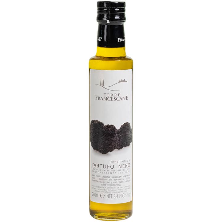 M5 Corporation - Wholesale Olive Oil - Black Truffle Infused EVOO - 8.5oz (250ml)