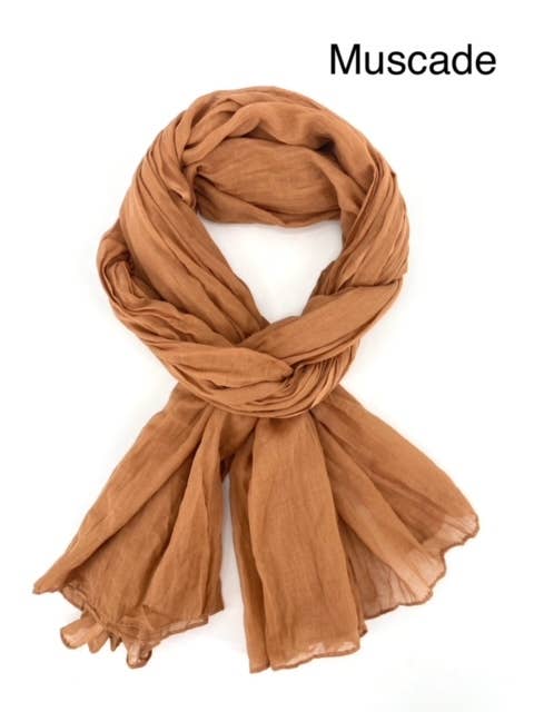 Maison Unik Accessoires - Wholesale Scarf - Unisex - Plain Cheche Scarf 100% Cotton - Unisex - 54 colors12