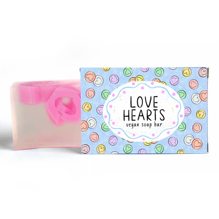 Love heart Soap for wholesale by Neon Magpie