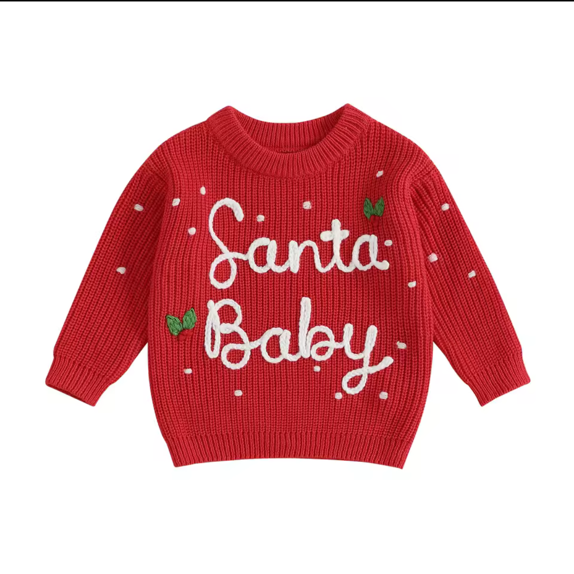 Dreamline – Engroshandel Sweater - Børn – Børns jule SANTA BABY sweater2