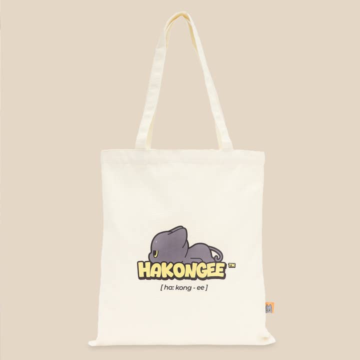 BCZShop - Wholesale Tote Bag - Unisex - Hakongee - Canvas Tote Bag Basic (Angry Cat)5
