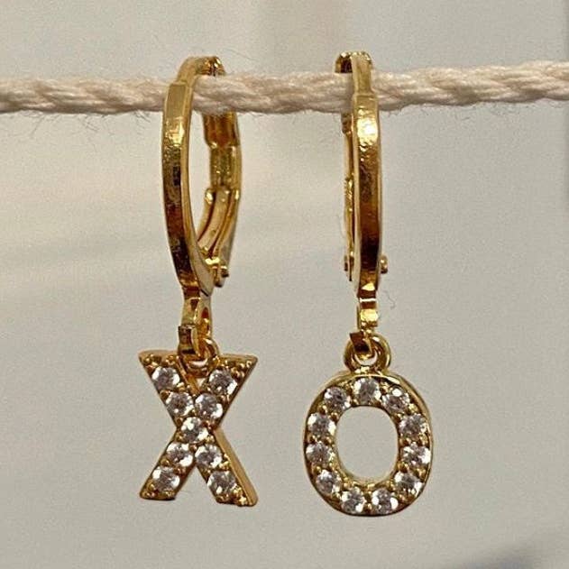 XO Huggie A120 Strutt Jewelry for wholesale by Strutt Jewelry