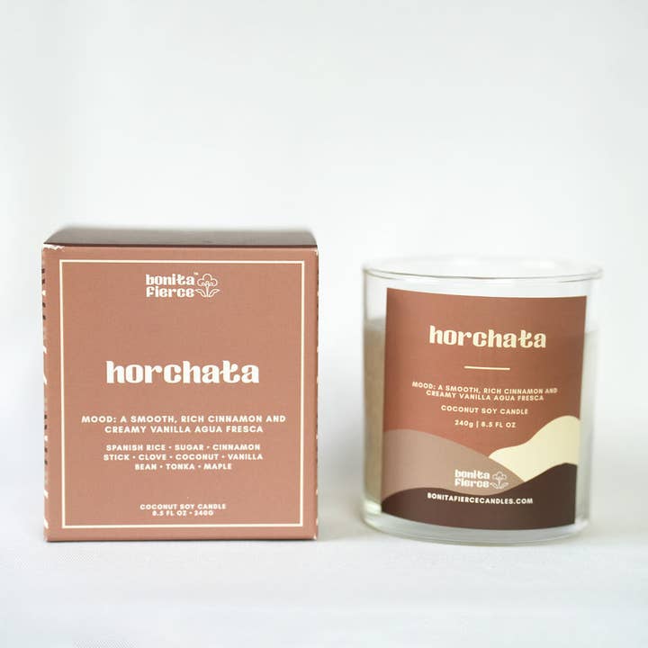 Bonita Fierce Candles - Wholesale Jar/Filled Candle - Horchata Candle | Cinnamon, Rice & Vanilla Candle5