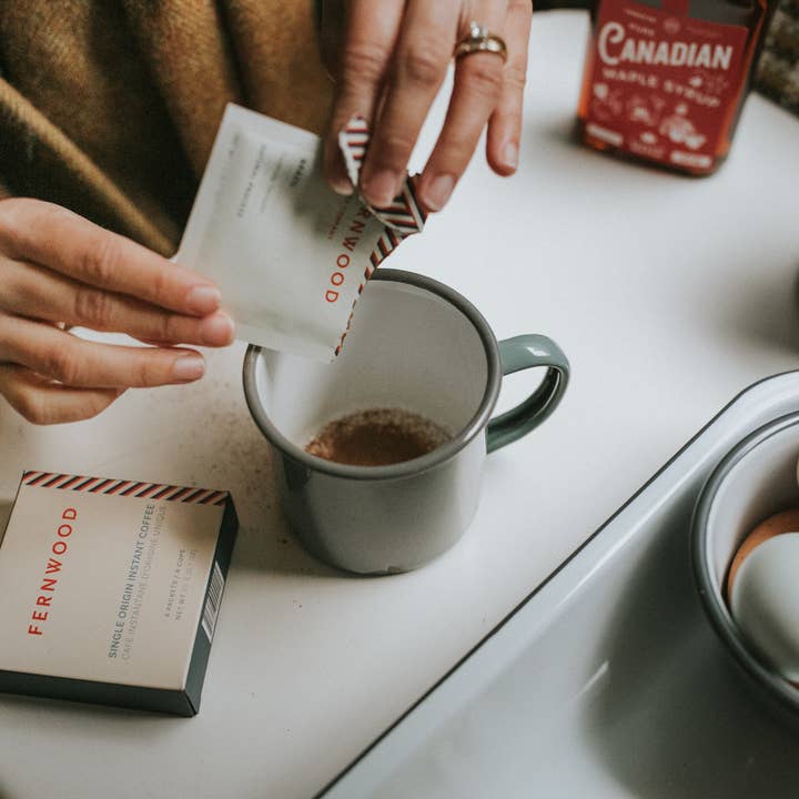 Fernwood Coffee Company - Vente Cafés/expressos instantanés - Café instantané Fernwood Coffee origine unique Brésil3