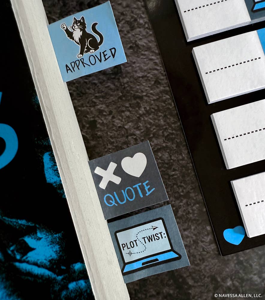 Conquest Journals - Wholesale Bookmark - Lights Out Book Annotation Tabs (30-Pack)3