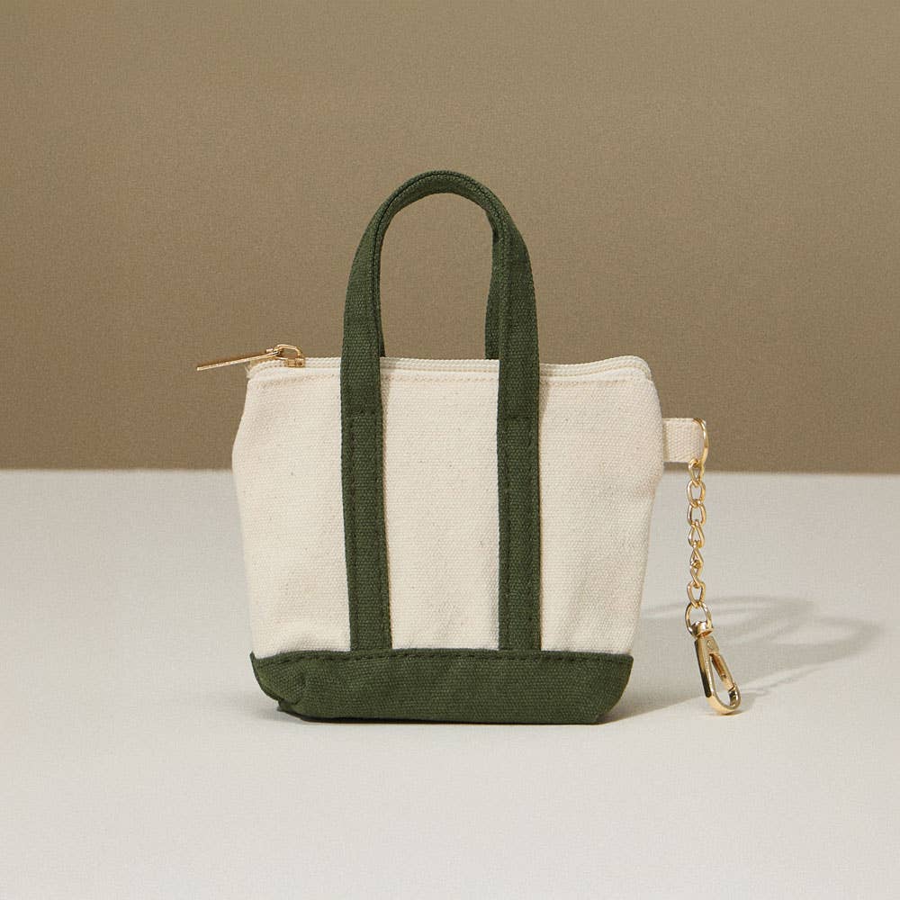 Sensibling Corp. – wholesale Pouch – Women’s – Mini Canvas Pouch Bag / Bag Charm3