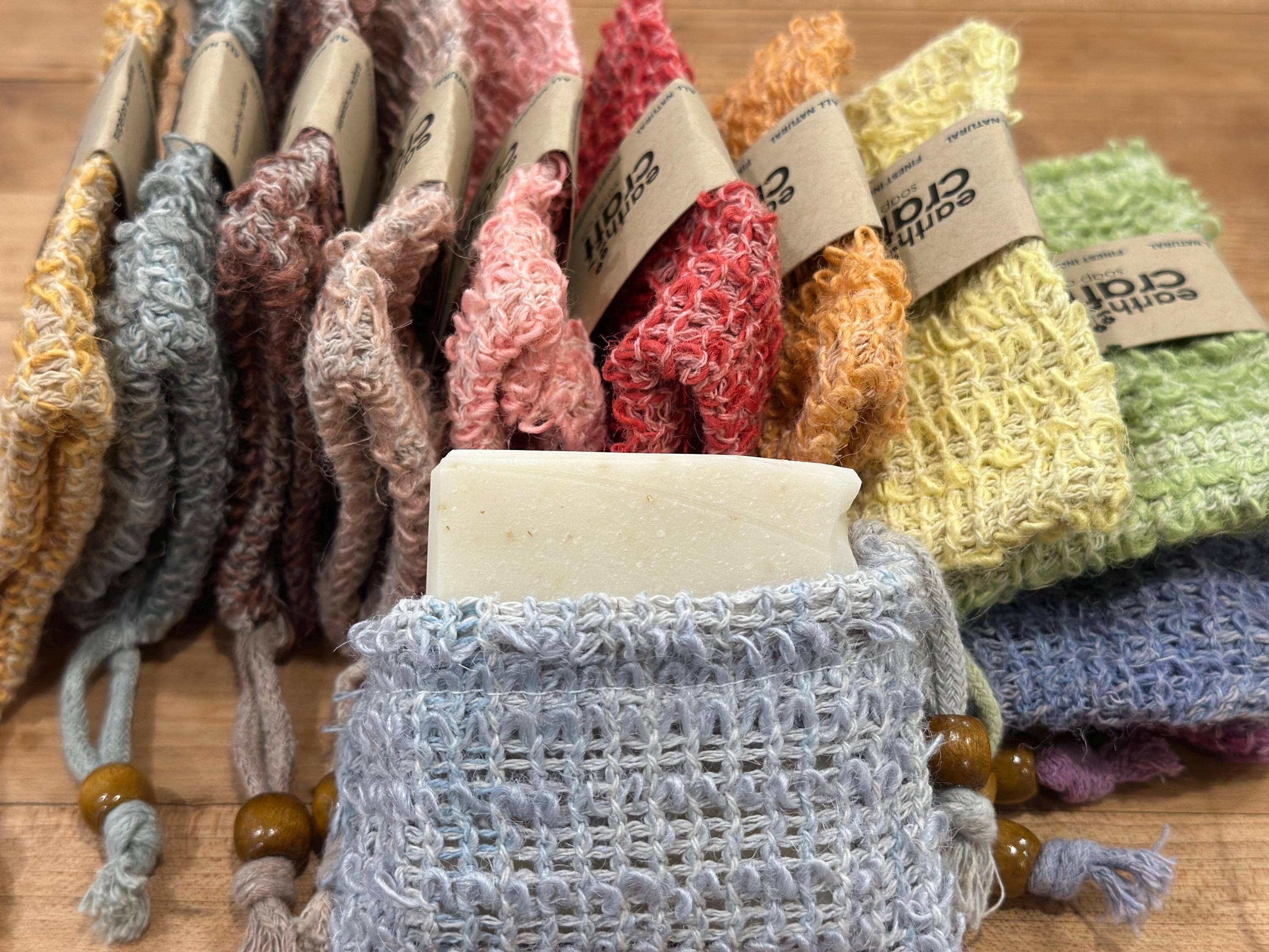 Earthcraft Home Co - Wholesale Soap Pouch/Sack/Bag - Soap Saver Bags - Choose your color6