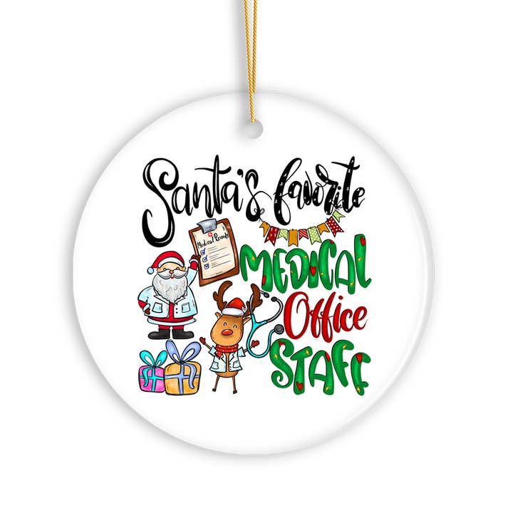 Santa’s Favorite Medical Office Staff Christmas Ornament and other Purchase wholesale record mailers. Free returns & net 60 terms on Faire trending on Faire.