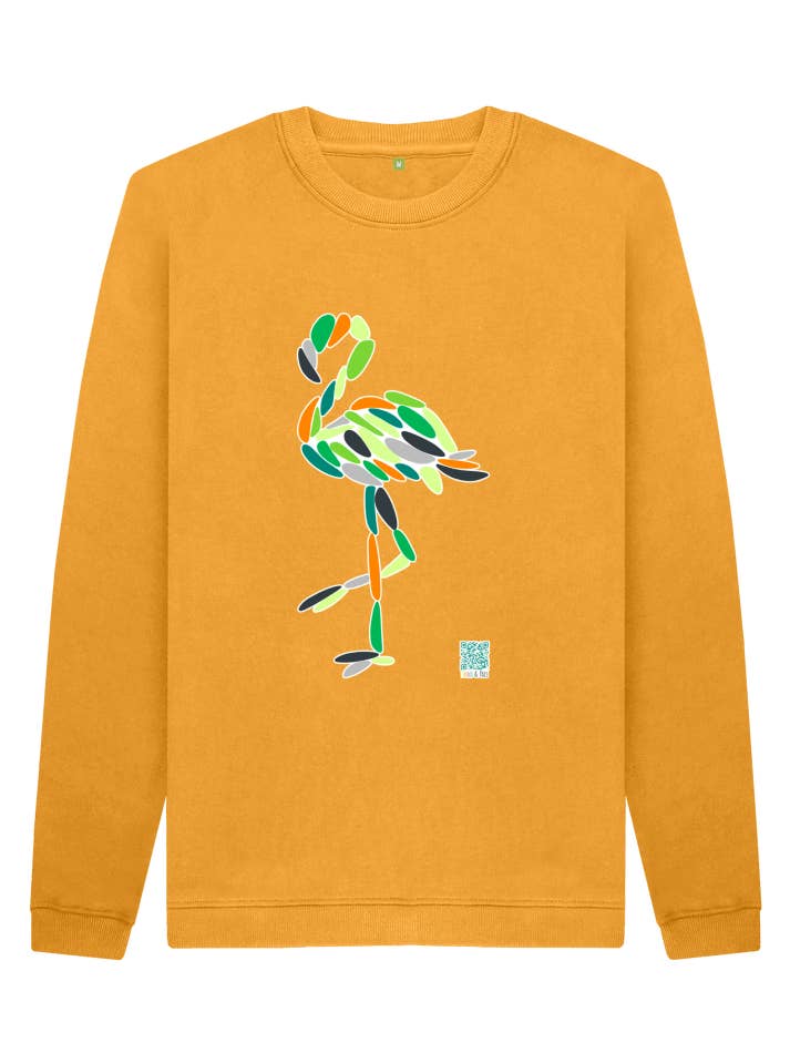 Sudadera Niños Flamingo Verde para venta al por mayor de Dodo & Pals