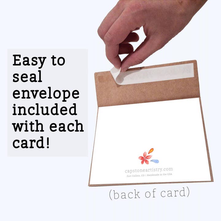 Capstone Artistry - Wholesale Love Card - Something Sweet to Tell You - All Occasion Card3