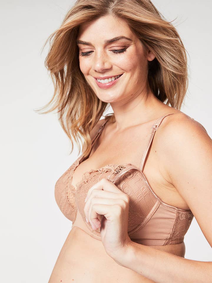 Biege Truffles Bra for wholesale on Faire3