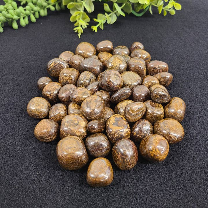 Pedras em Bronzite 20-25mm 0.5kg/1.1lbs por atacado de Meraki Gemstones