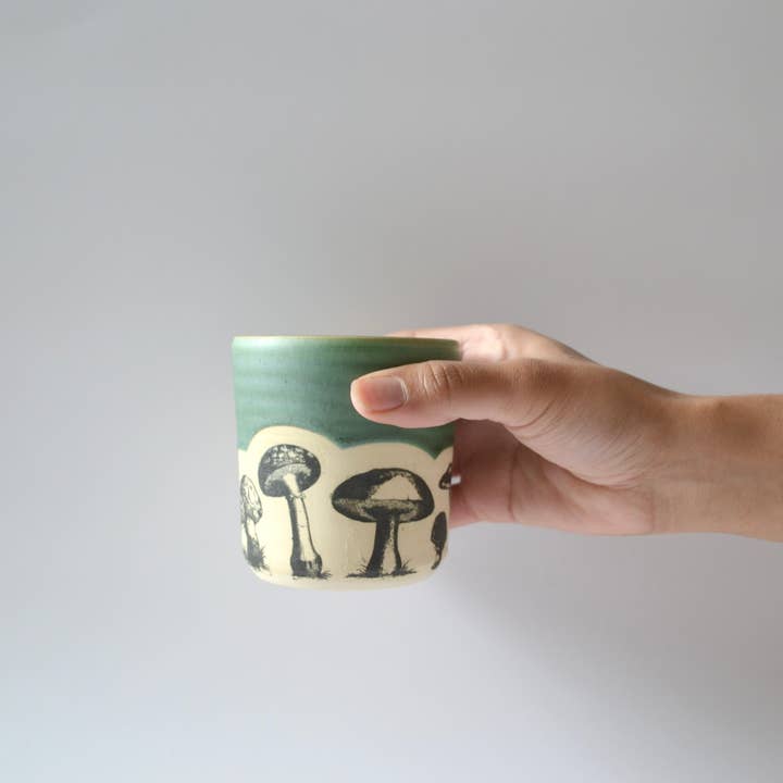 Premadasa - Wholesale Drinking Glass/Cup - Ceramic Mushroom Tumbler | Wine Tumbler | Whisky Tumbler | T