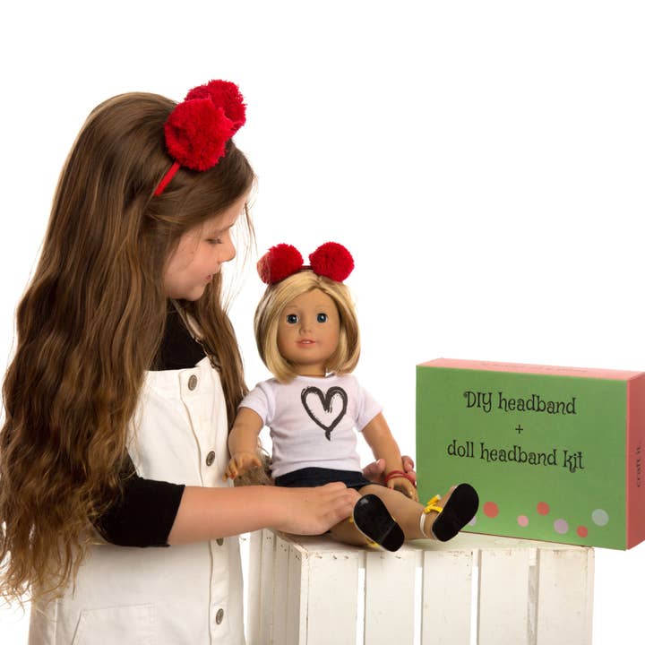 Doll & Me Headband Activity Kit for wholesale by Heirlooms New York