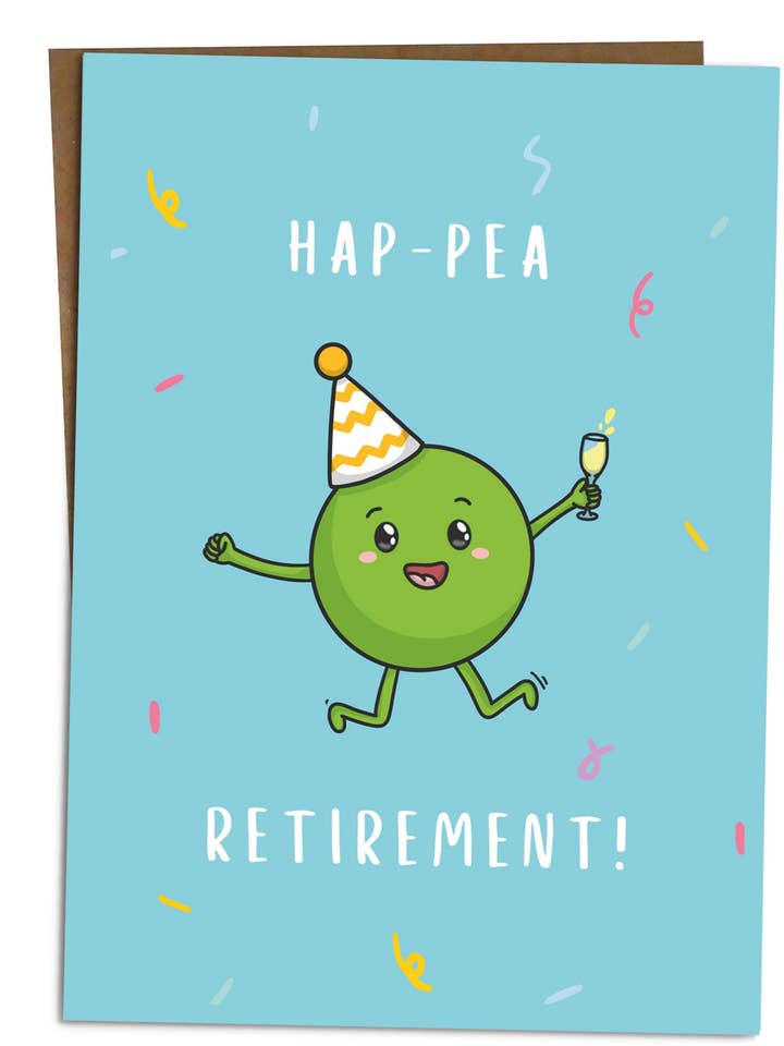 Tillykke med pensioneringen Kort Tillykke Pensioneret for engroshandel hos BYANIKA