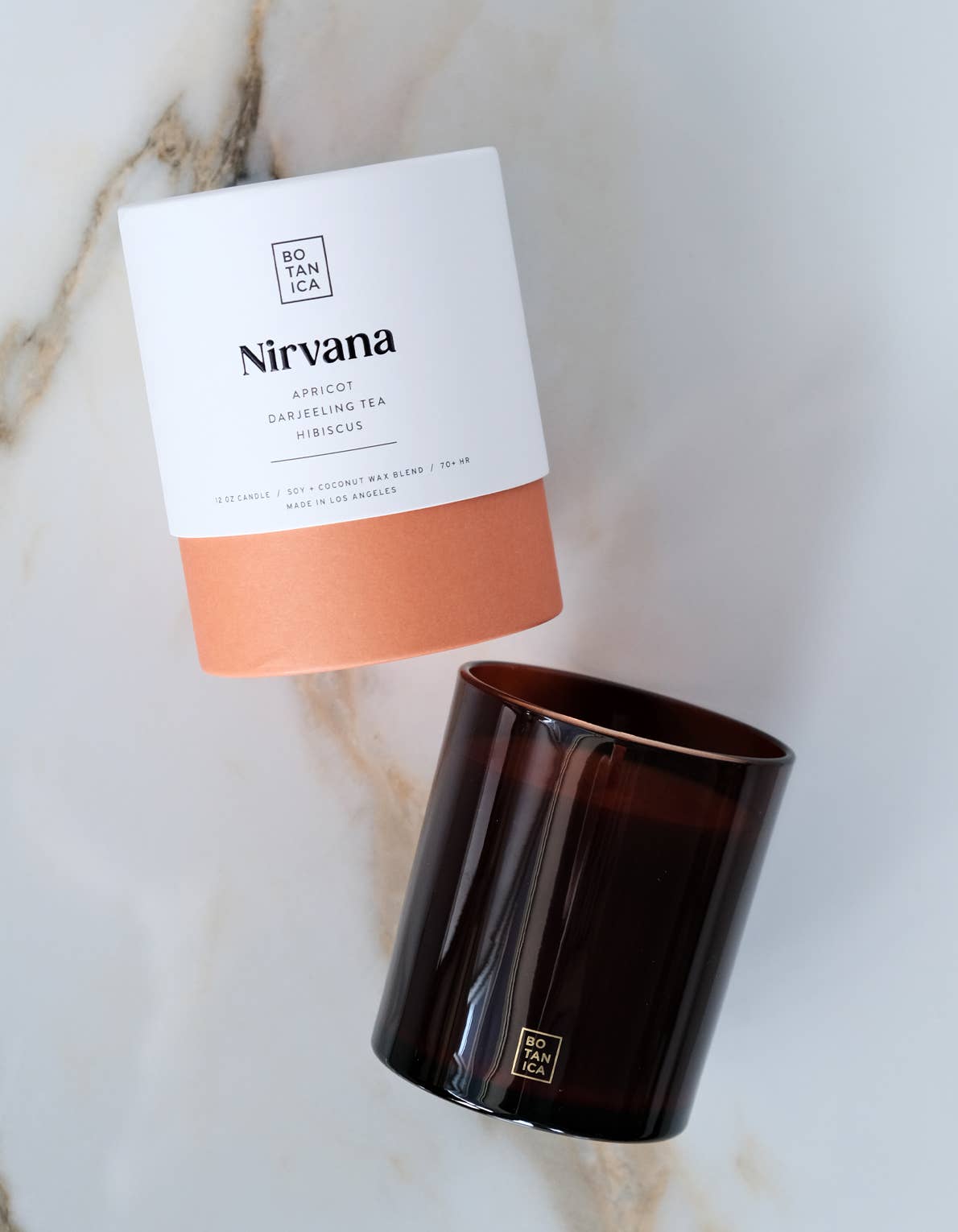 BOTANICA - Vente Bougie en bocal - Signature : Bougie Nirvana | 12 oz.1