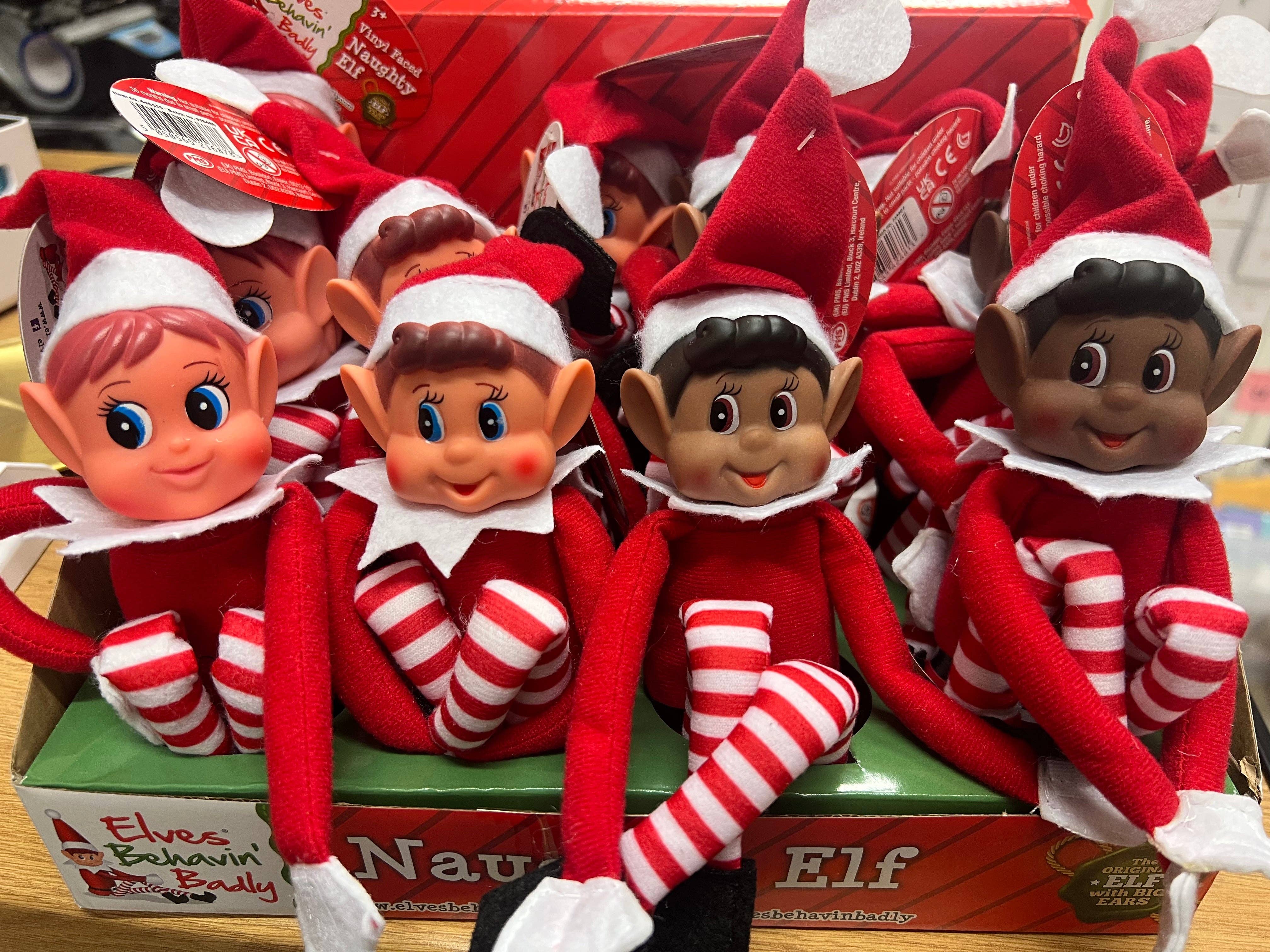 Elf on the shelf/Elves behaving badly  Everything Elfish- Elves, props &  mischief! FREE UK DELIVERY on all orders over £30