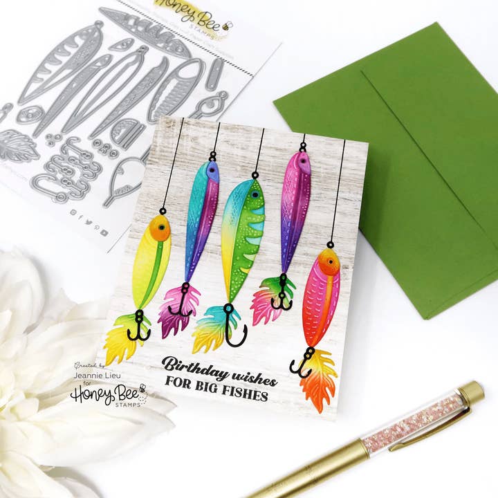 Honey Bee Stamps - Wholesale Craft supplies - Lovely Layers: Lures - Honey Cuts - Stand-Alone Dies4