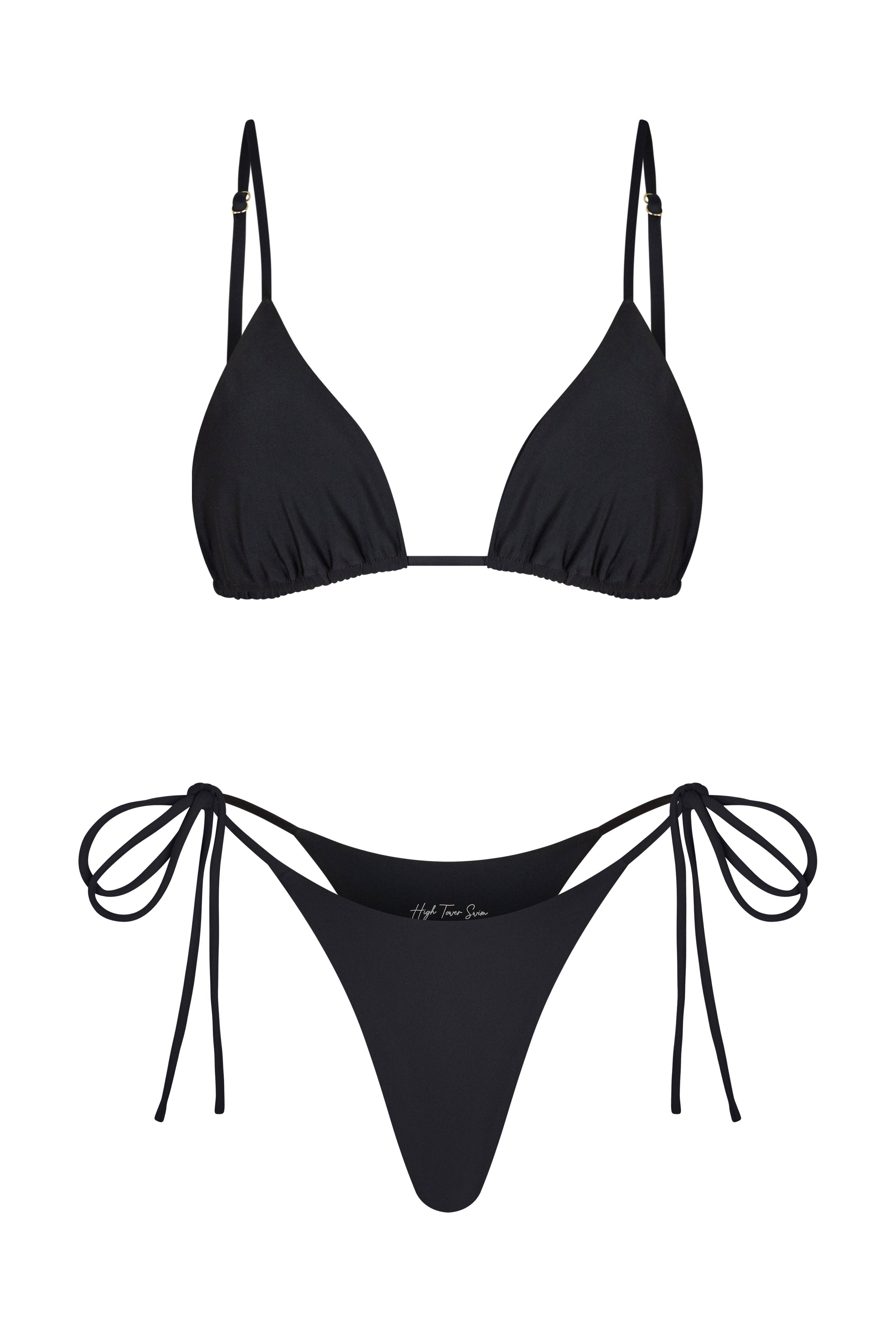 High Tower Swimwear - Wholesale Swim Bottoms - Women's - Helio Bottom in Black11