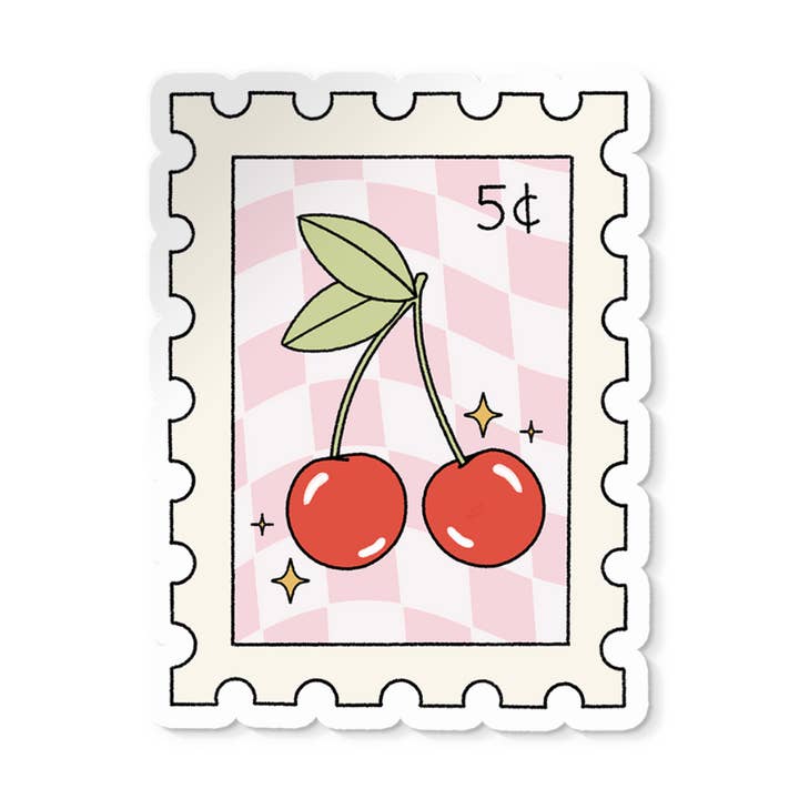 Kersenstempelsticker voor wholesale door Aura State