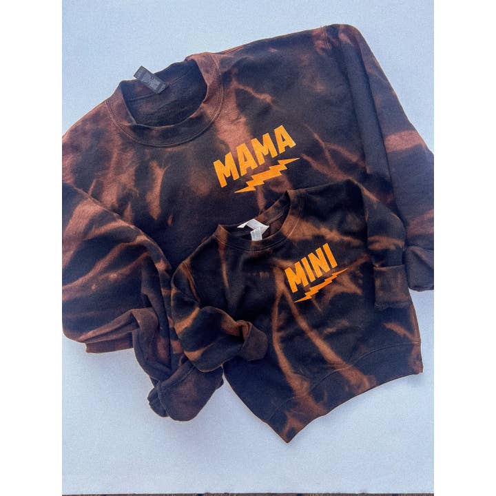 Little Mama Made It - Vente Coffret maman et moi - Sweat-shirts assortis pour maman et mini, sweat-shirt Gang Mama pour fille, chemises mère-fille, meilleurs cadeaux pour les mamans, pulls assortis pour maman et moi