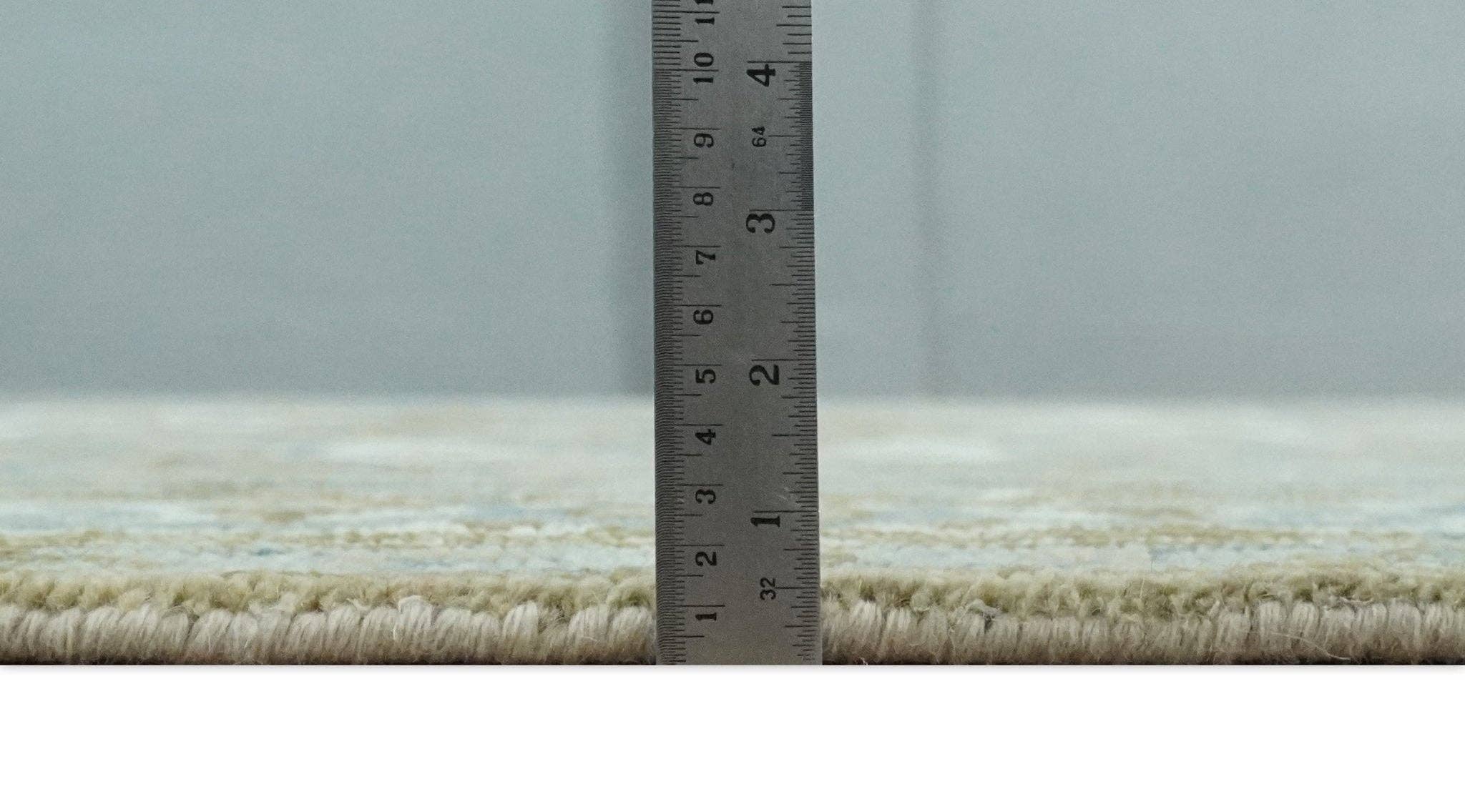 The Rug Decor, Inc. - Vente Tapis - Tapis en laine traditionnel sur mesure de couleur camel, bleu et ivoire7