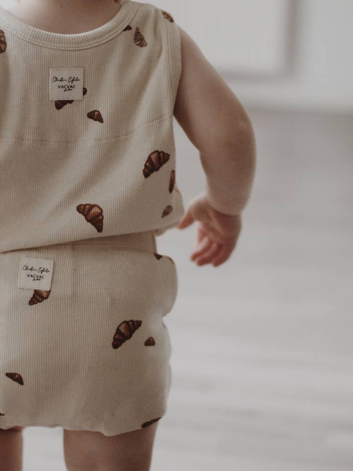 VACVAC studio - Wholesale Underwear - Kids - CARL boxers, 2 pack - Croissant large print1