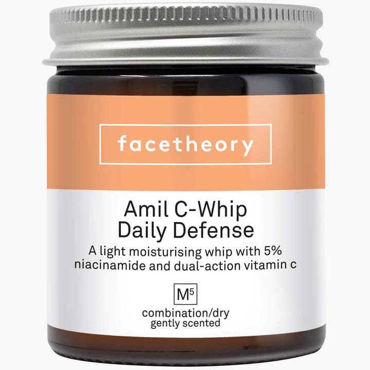 Crème hydratante Amil-C Whip Daily Defense (États-Unis uniquement) pour la vente par facetheory vegan skincare