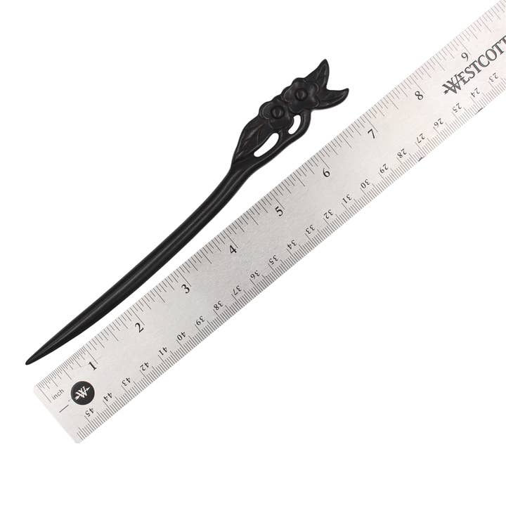 Real Sic – Großhandel Haarnadeln – Sandelholz Essstäbchen/Holz Haarnadeln Haarstangen - Blumen4