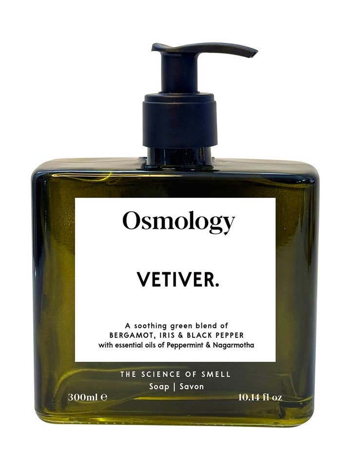 Savon pour les mains au vétiver 10 fl oz pour la vente par Osmology