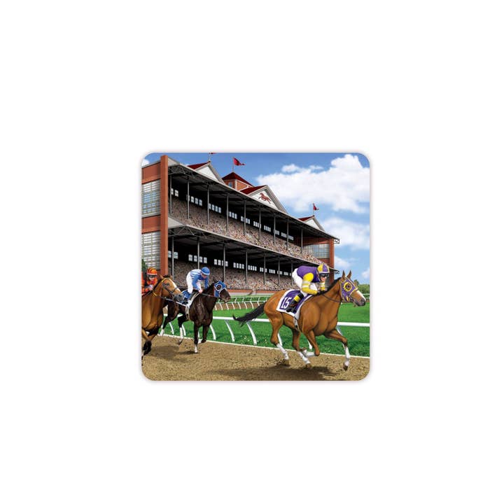 Horse Racing Coasters for wholesale by Caufield's Novelty