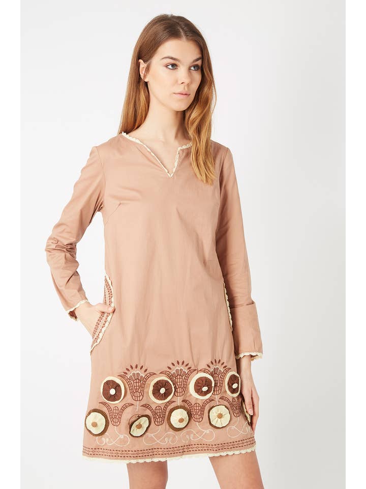 BanBat - Wholesale Dress - Women's - Embroidered dress - AN-L29293