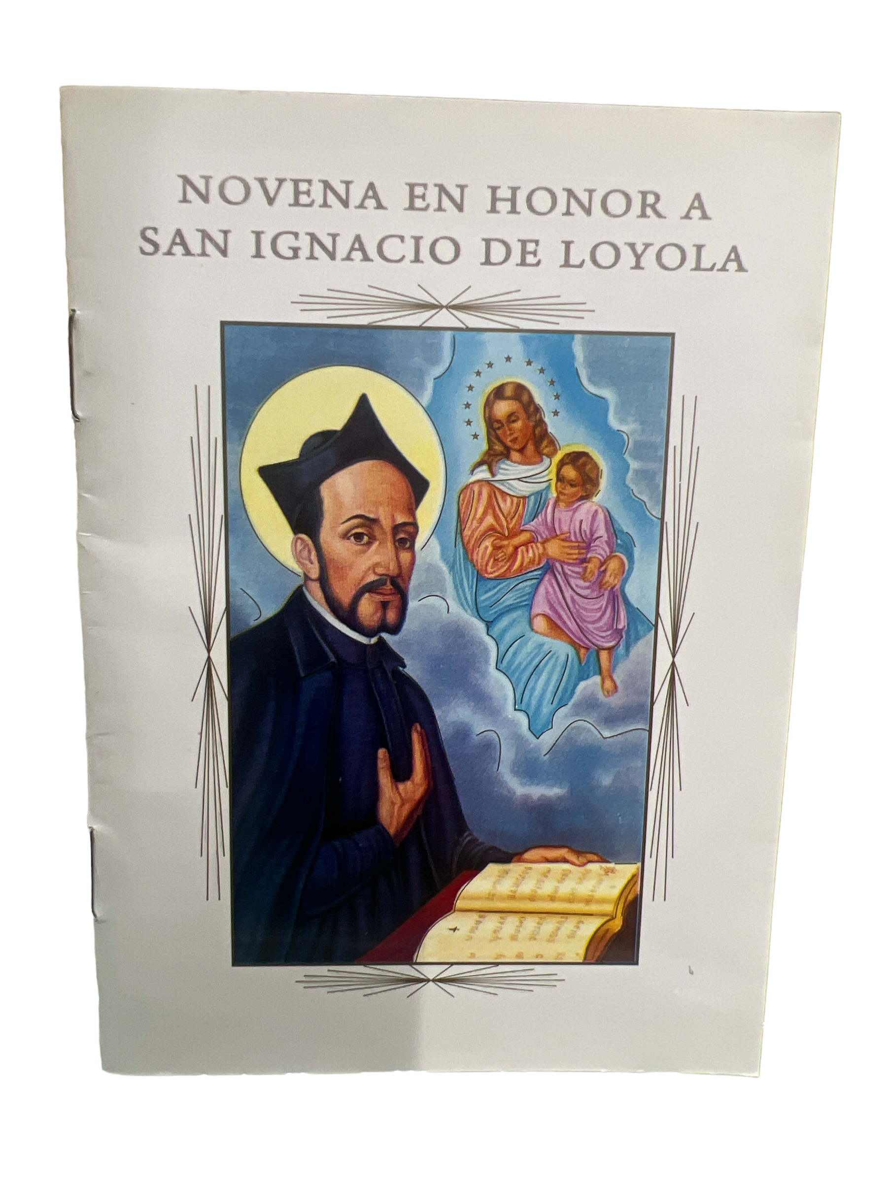SAN JUDITAS RELIGIOUS ARTICLES - Wholesale Book - Adult - NOVENA EN HONOR A SAN IGNACIO DE LOYOLA0