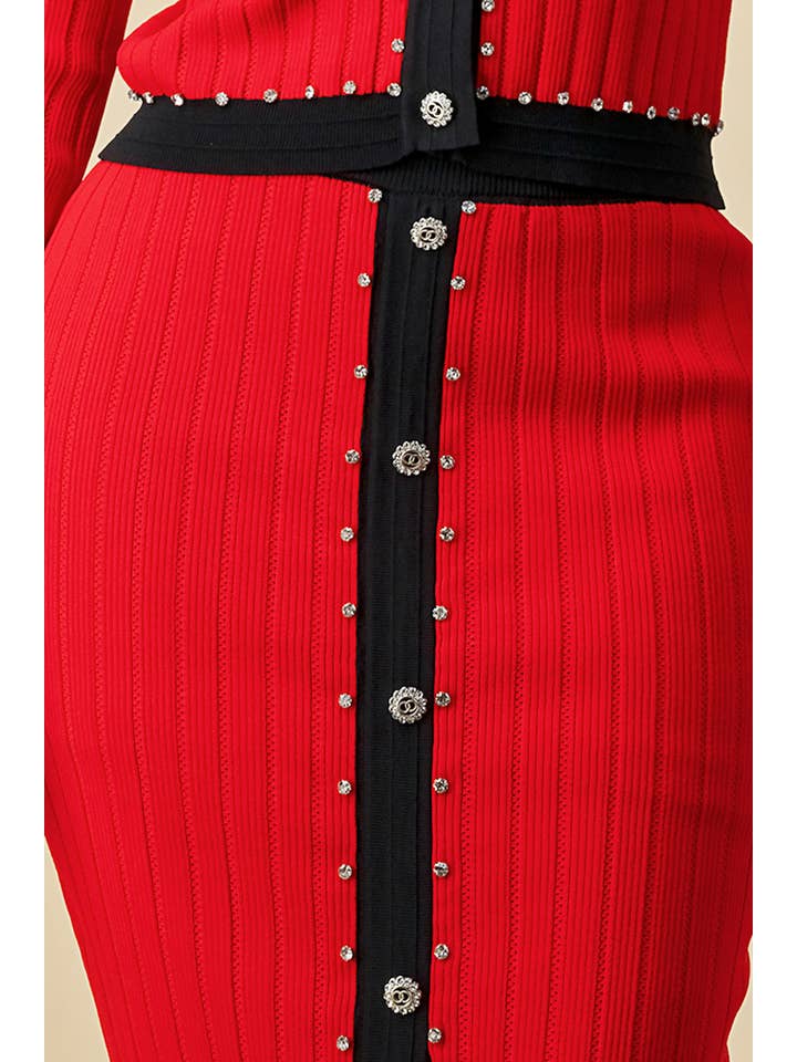 ELEICH INC - Wholesale Top & Skirt Set - Women's - Knit Cardigan & Skirt Set