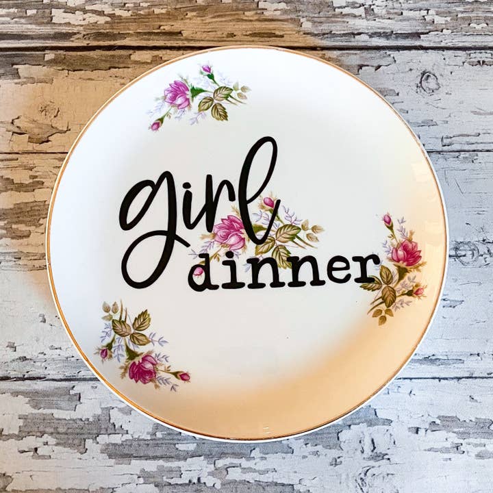 Återanvända roliga tallrikar, tjejmiddag, presentbutik för wholesale av pretty little creeps