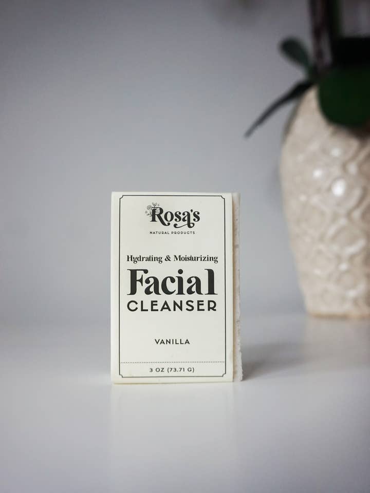 Vanilla Facial Cleanser for wholesale by Rosas Natural Products
